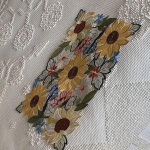 Set of six floral placemats SOLD
